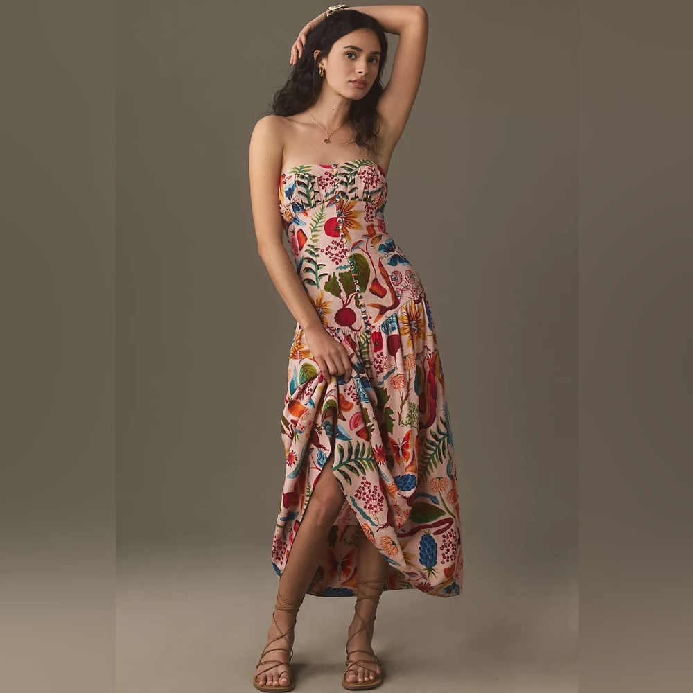 Farm RIO Bright Farm Maxi Dress